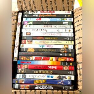 Bundle of 20‎ DVD movies. In good use conditions.